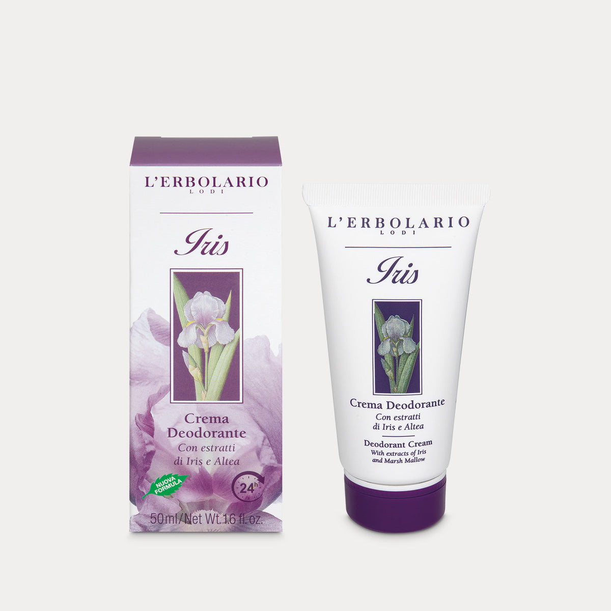 L'Erbolario Iris Crema Deodorante 50 ml
