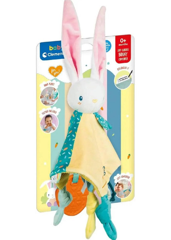 Clementoni 17599 Soft Cuddles Bunny Comforter