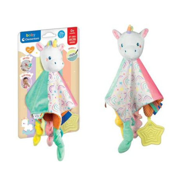 Clementoni 17611 Soft Cuddles Unicorn Comforter