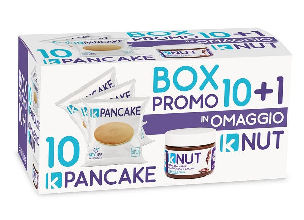 Keylife Kit Promo Diabete 10 Keylife Kpancake 35 G  + 1 Keylife Knut Nocciola 200 G