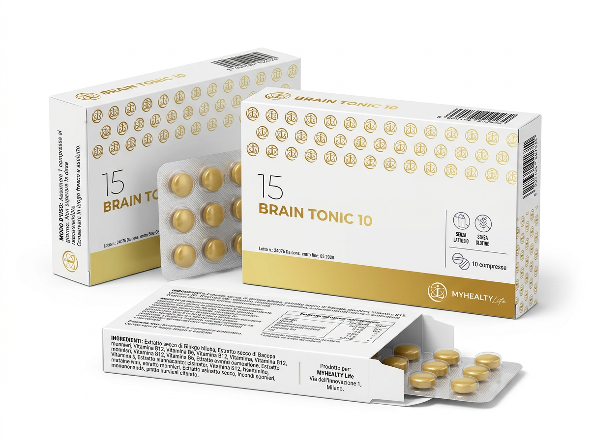 MyHealtyLife Brain Tonic 10 Compresse
