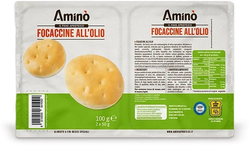 Nove Alpi Amino Amino' Focaccine Olio 100 G