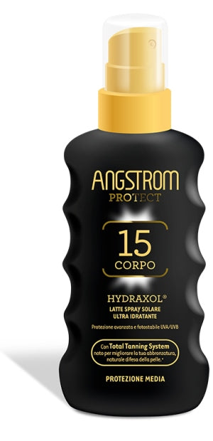 Angstrom Latte Spray Solare Protezione SPF 15