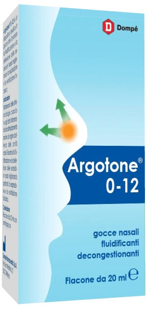 Dompe' Argotone 0-12 Gocce Nasali 20 Ml
