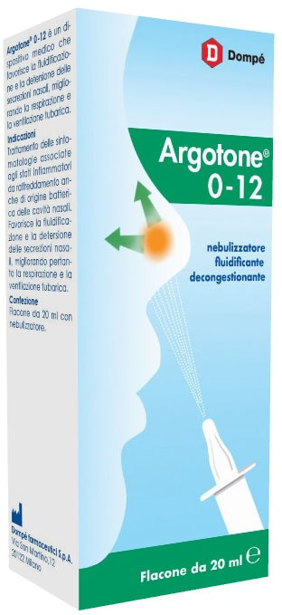 Dompe' Argotone 0-12 Spray Nasale 20 Ml