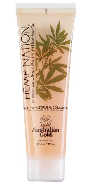 Australian Gold Hemp Nation Sparkling Citrus & Champagne Body Wash 235 Ml