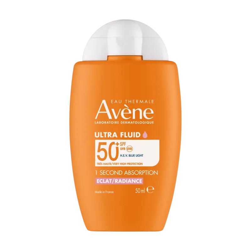 Avène Eau Thermale Avene Solare Ultra Fluid Luminosita' Spf 50+ 50Ml