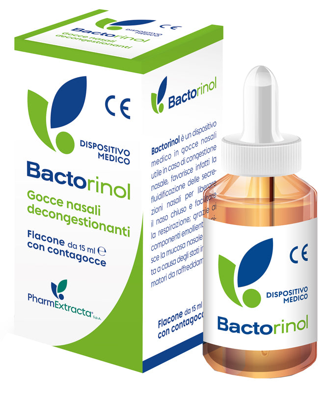 Pharmextracta Bactorinol Gocce Nasali Decongestionanti 15 Ml