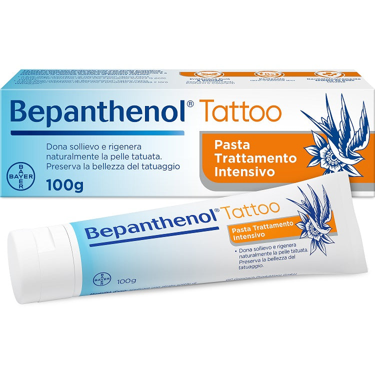 Bepanthenol Tattoo Pasta Trattamento Intensivo 100 G