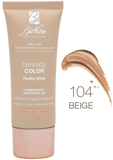 Bionike Defence Color Fondotinta Hydra Glow 104