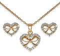 Sanico Bjs020 Parure Gift Heart Gold Plated