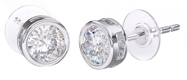Sanico Bjt384 Orecchino Queen Isabel 6Mm Stainless Steel Pa 2664