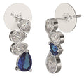 Sanico Bjt420 Orecchini Blueeye 18Mm Stainless Steel