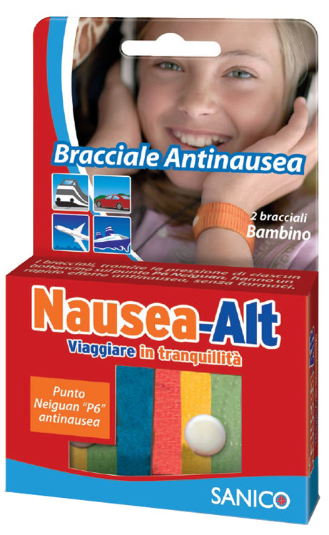 Sanico Bracciale Antinausea Bambino Nausea-Alt