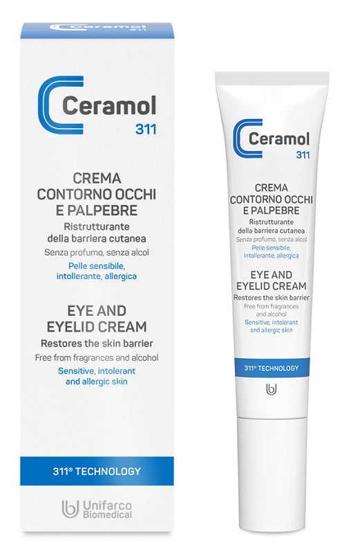 Unifarco Ceramol Crema Contorno Occhi E Palpebre 15 Ml