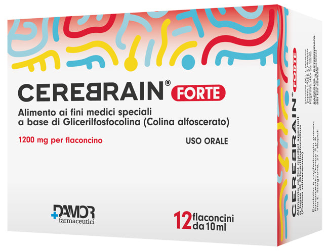 Farmaceutici Damor Cerebrain Forte 12 Flaconcini 10 Ml