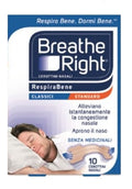 E.fa.s. Cerotti Nasali Breath Right Classici 10 Pezzi