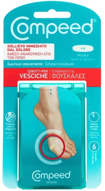 Compeed Cerotti Per Vesciche Piccolo 6 Pezzi