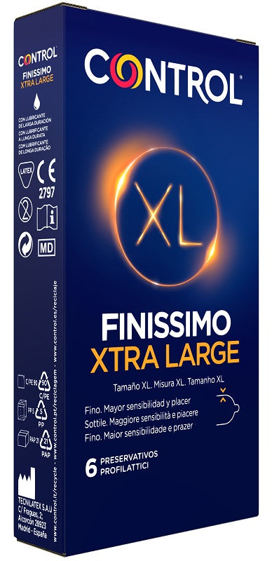 Control Finissimo Original Xl 6 Pezzi