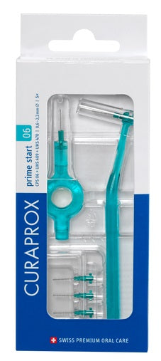 Curaprox Cps 06 Scovolino Prime Start 06 Turquoise 5 Pezzi