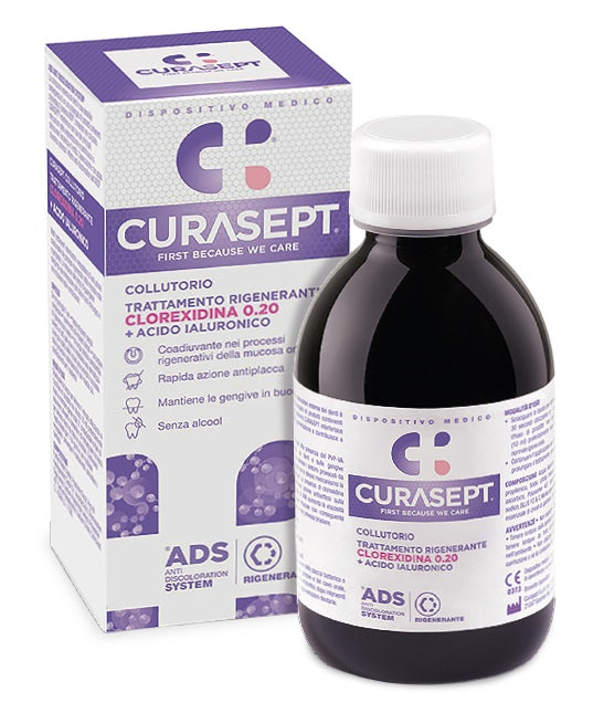 Curasept Collutorio Ads Dna Trattamento Rigenerante 200 Ml