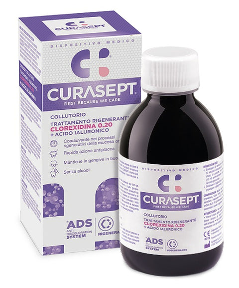 Curasept Collutorio Ads Dna Trattamento Rigenerante 200 Ml
