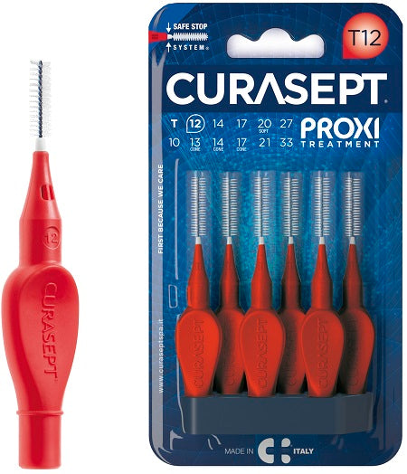 Curasept Proxi T12 Rosso/Red 6 Pezzi