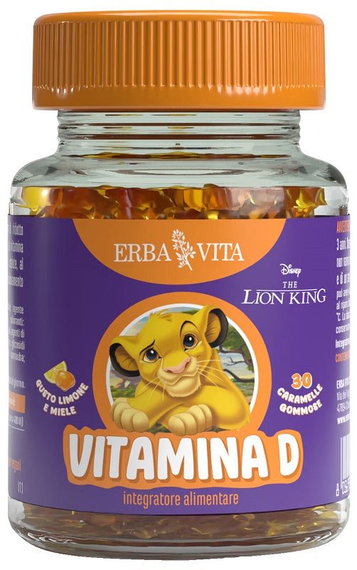 Erba Vita Disney Vitamina D 30 Gommose