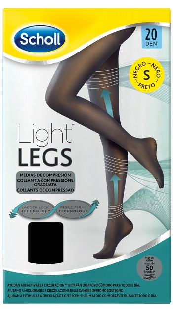 dr Scholl'S Collant Light legs 20 Den S  Nero