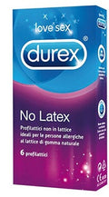 Durex No Latex 6 Profilattici