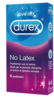 Durex No Latex 6 Profilattici