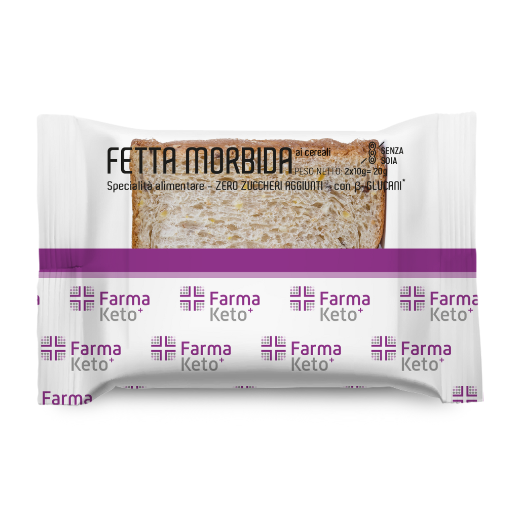 Farmaketo Fetta Morbida Cereali 2 Pezzi Da 25 G
