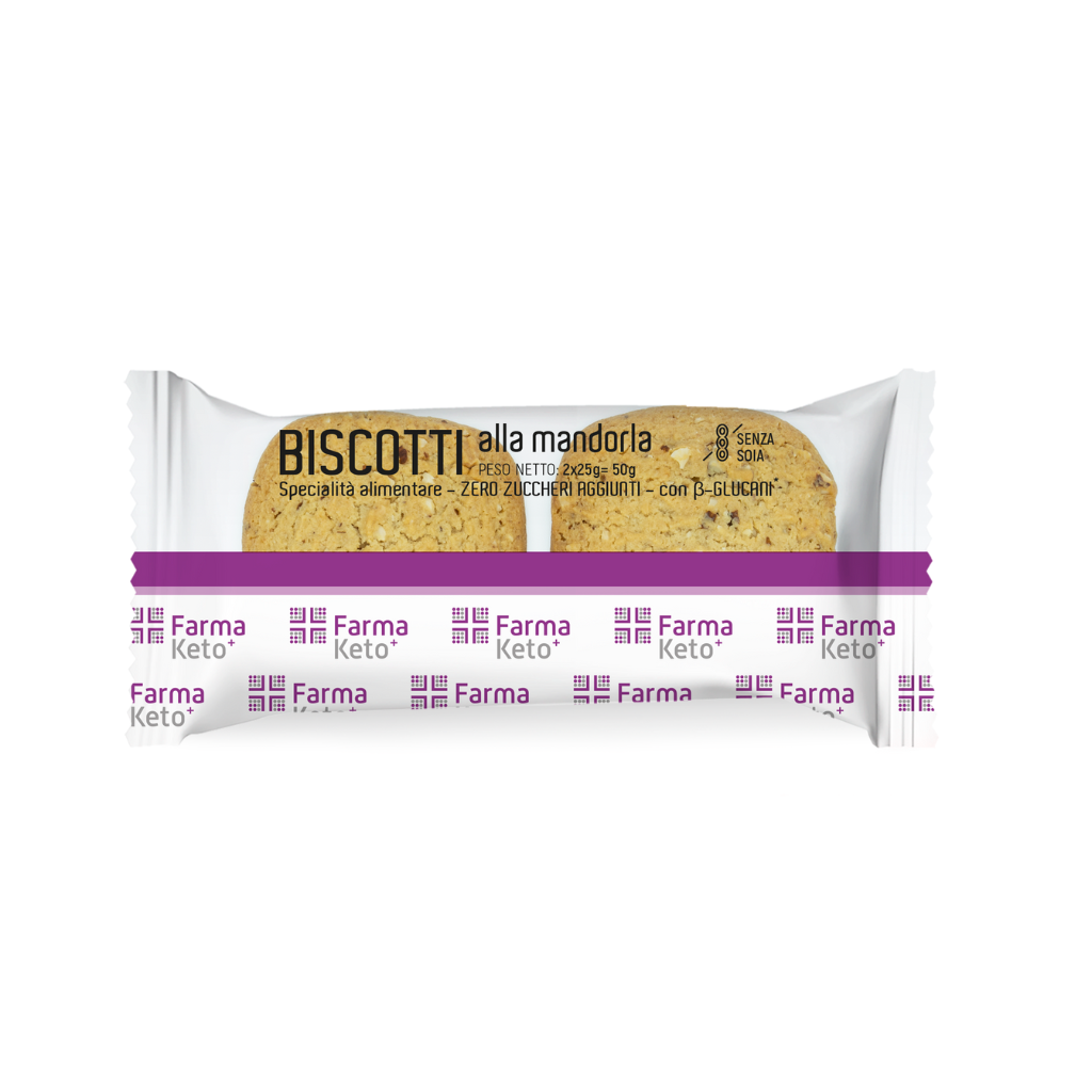 Farmaketo Biscotti Mandorla 2 Pezzi Da 25 G