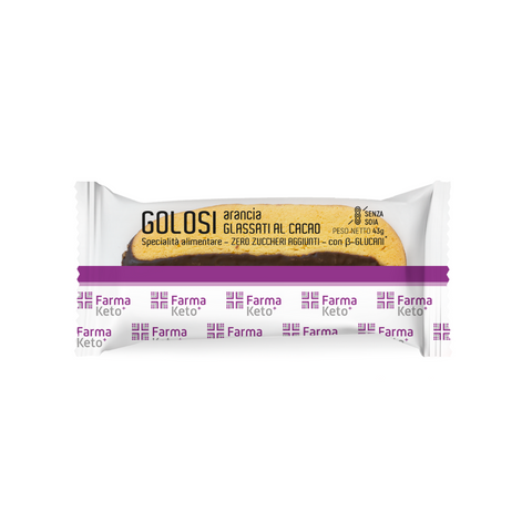 Farmaketo Golosi Arancia Glassati Al Cacao 43 G