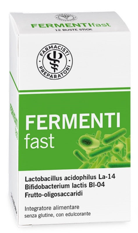Farmacia Sant'Agata FERMENTI fast 12 Bustine Stick da 1,2 g