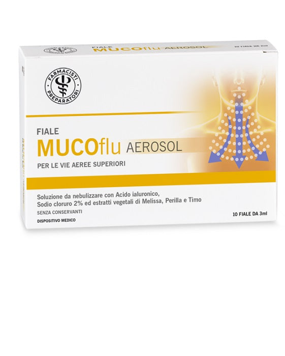 Farmacia Sant'Agata MUCOflu AEROSOL 10 Fiale Monodose da 3 ml