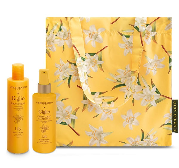 L'erbolario Giglio Beauty Set Luce 1 Bagnocrema 250 g + 1 Crema Corpo Illuminante 196 g