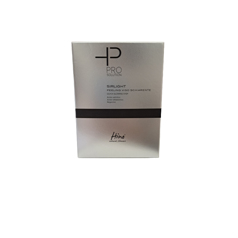 Green Remedies Hino Natural Skincare Pros Sirlight Peeling Viso Schiarente20 Salviettine