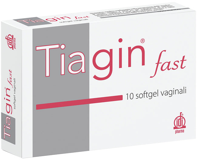 Idi Integratori Dietetici Italiani S.r.l. Tiagin Fast 10 Softgel Vaginali