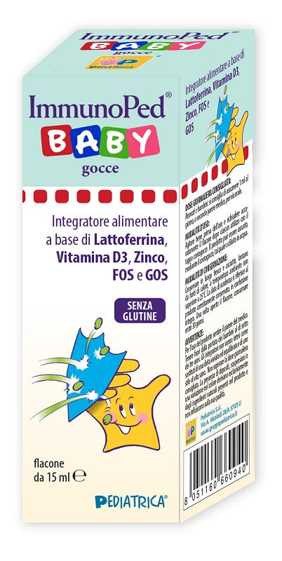 Pediatrica Immunoped Baby Gocce 15 Ml