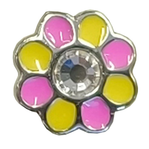 Sanico Ink1226C Foralobi Kid Crystal Flower Stainless Steel