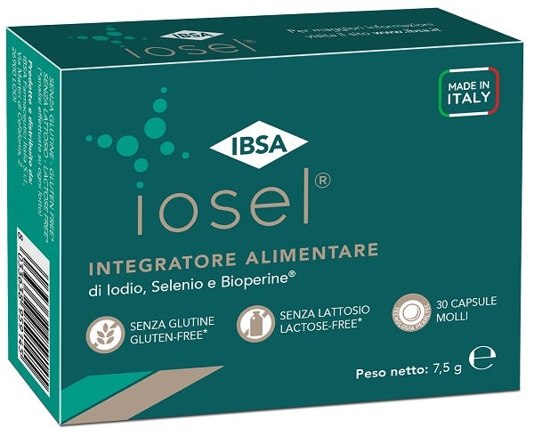 Ibsa Farmaceutici Italia Iosel 30 Capsule Molli