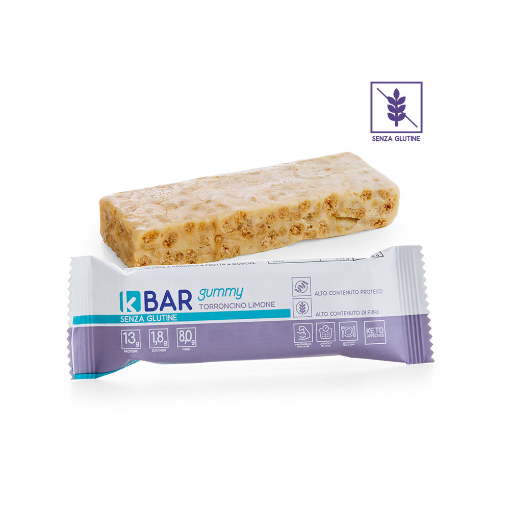 Keylife Kbar gummy Torroncino E Limone 40 g