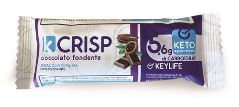 Keylife Kcrisp Barretta Cioccolato Fondente 35 gr
