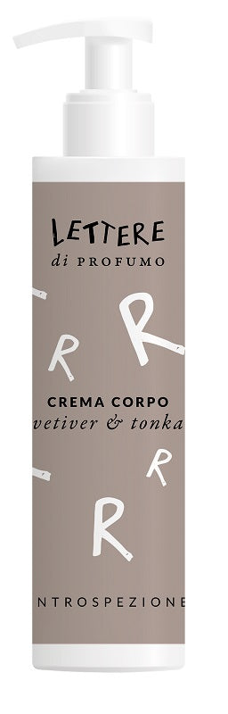 Lab-O24 Lettere Di Profumo Crema Corpo Lettera R 200 Ml