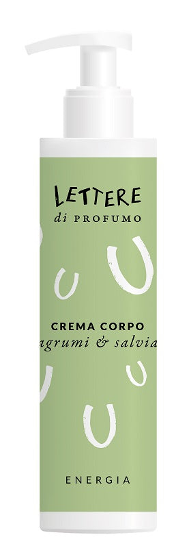 Lab-O24 Lettere Di Profumo Crema Corpo Lettera U 200 Ml