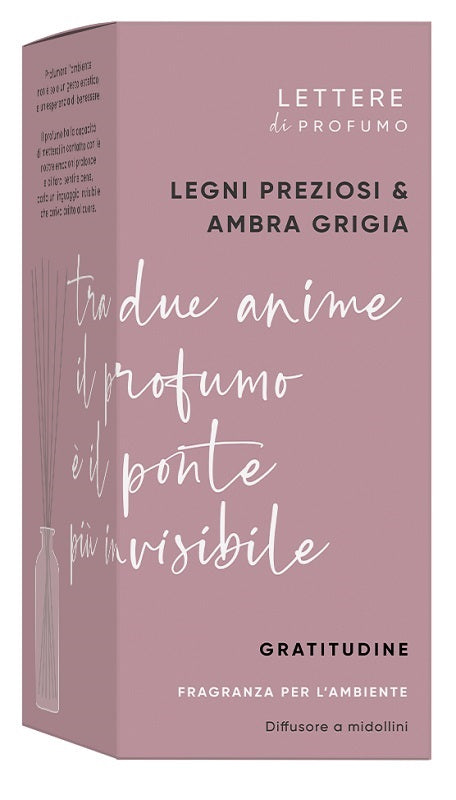 Kalis Lettere Di Profumo Legni Preziosi Ambra Grigia Ambiente 250Ml
