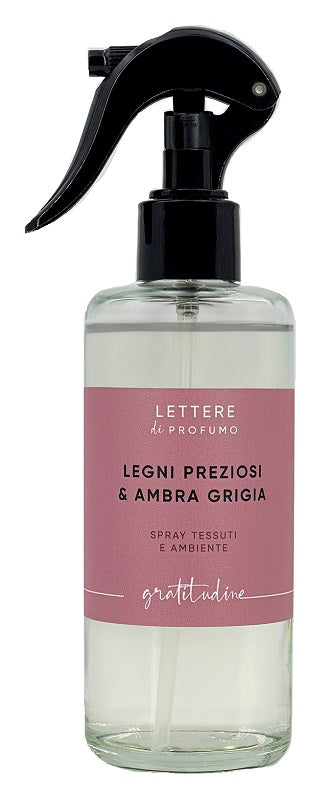 Kalis Lettere Di Profumo Legni Preziosi Ambra Grigia Spray Ambiente 200 Ml
