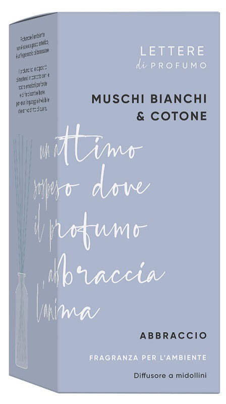 Kalis Lettere Di Profumo Muschi Bianchi Cotone Ambiente 250 Ml