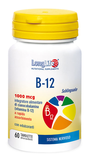 Longlife B12 1000 Mcg 60 Compresse